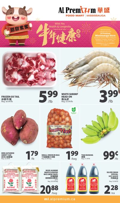 Al Premium Food Mart (Mississauga) Flyer January 7 to 13