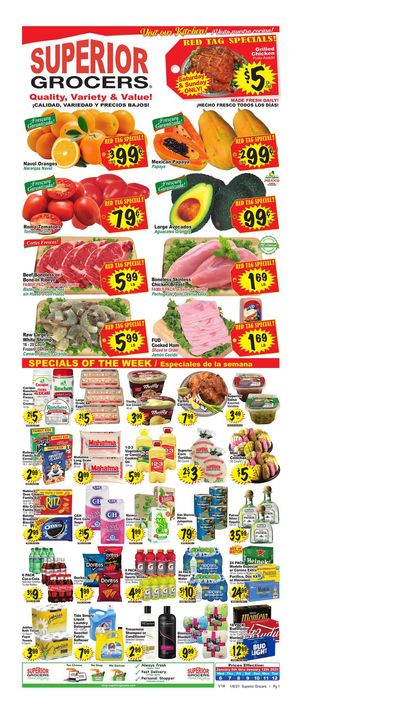 Superior Grocers Weekly Ad Flyer January 6 to January 12, 2021