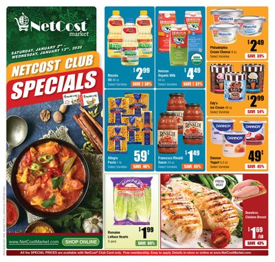 NetCost Weekly Ad Flyer January 2 to January 13, 2021
