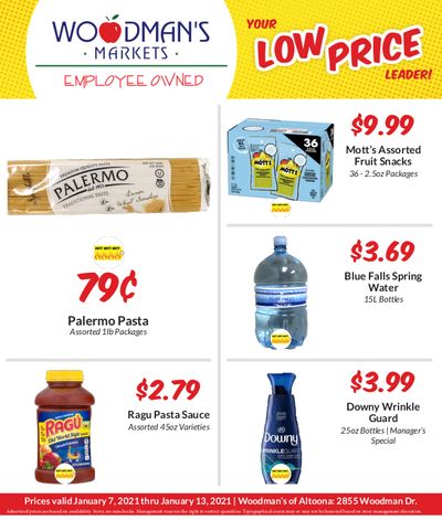 Woodman's Market (WI) Weekly Ad Flyer January 7 to January 13, 2021