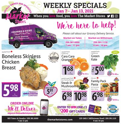 The Market Stores Flyer January 7 to 13