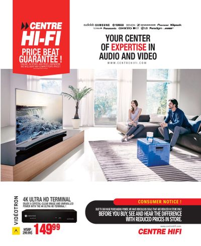 Centre Hi-Fi Flyer September 27 to October 3