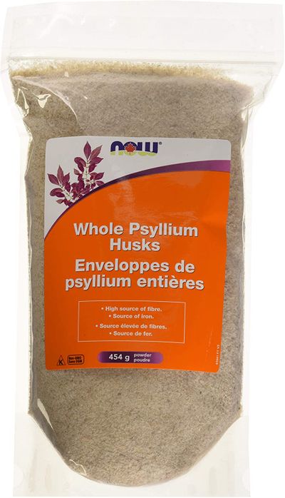 NOW Psyllium Whole Husks, 454g On Sale for $ 9.39 at Amazon Canada