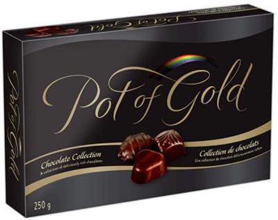 HERSHEY'S POT OF GOLD DARK Chocolate Collection, 250 grams For $3.14 At Amazon Canada
