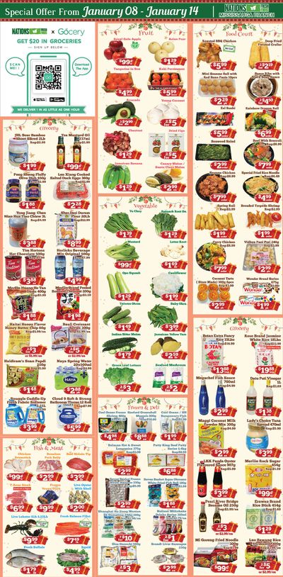 Nations Fresh Foods (Mississauga) Flyer January 8 to 14