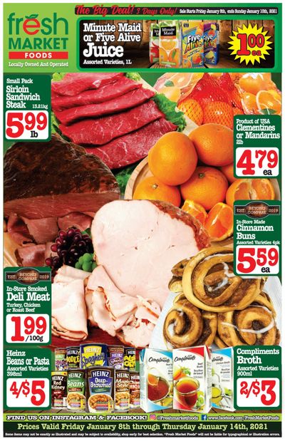 Fresh Market Foods Flyer January 8 to 14