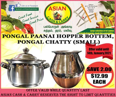Asian Cash & Carry Flyer January 8 to 14