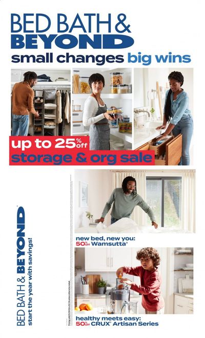 Bed Bath & Beyond Weekly Ad Flyer January 6 to January 28