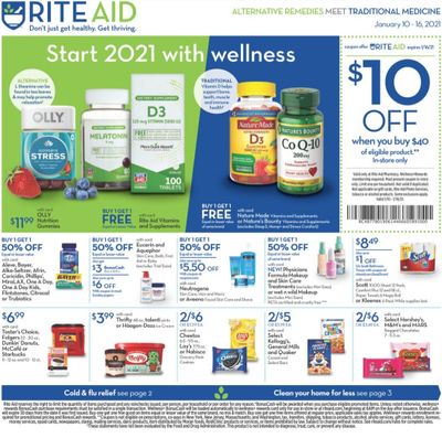 RITE AID Weekly Ad Flyer January 10 to January 16