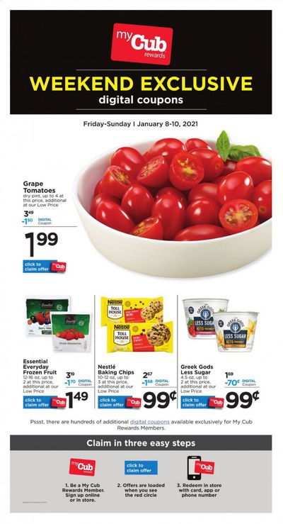 Cub Foods Weekly Ad Flyer January 8 to January 10