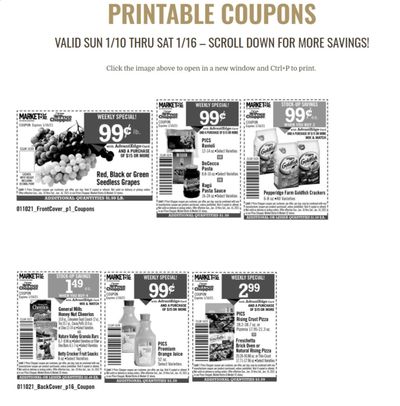 Price Chopper (CT, MA, NH, NY, PA, VT) Weekly Ad Flyer January 10 to January 16
