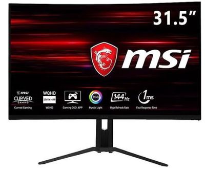 MSI Optix MAG321CQR Black / Red 31.5" 1ms (MPRT) HDMI Widescreen LED Backlight Gaming Monitor 300 cd/m2 DCR 100,000,000:1 (3,000:1) For $529.99 At Canada Computers & Electronics Canada