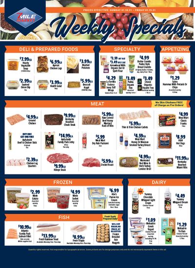 7 Mile Market Weekly Ad Flyer January 10 to January 15, 2021