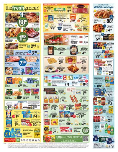 The Fresh Grocer Weekly Ad Flyer January 10 to January 16, 2021