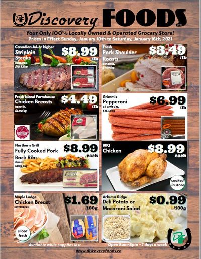 Discovery Foods Flyer January 10 to 16