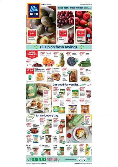 ALDI Weekly Ad Flyer January 10 to January 16