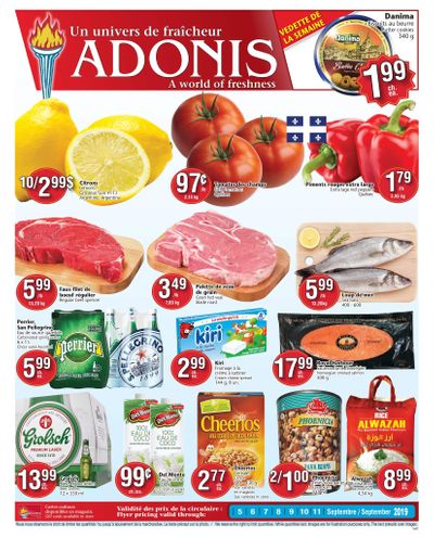 Marche Adonis (QC) Flyer September 5 to 11