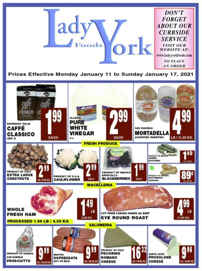 Lady York Foods Flyer January 11 to 17