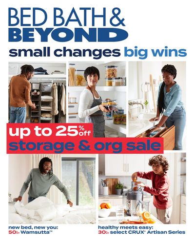 Bed Bath & Beyond Flyer January 6 to 18