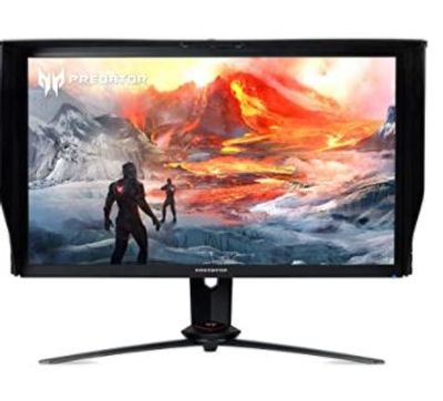 Acer Predator XB273K Gpbmiipprzx 27" UHD (3840 x 2160) IPS NVIDIA G-SYNC Compatible Monitor with VESA Certified DisplayHDR 400, Quantum Dot, 144Hz, DCI-P3, Delta E<1 (Display Port & HDMI Port), Black For $759.92 At Amazon Canada
