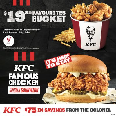 KFC Canada Coupons (Alberta, Lethbridge), until March 7, 2021