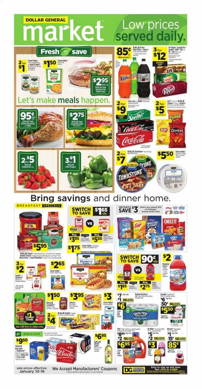 Dollar General (VA) Weekly Ad Flyer January 10 to January 16