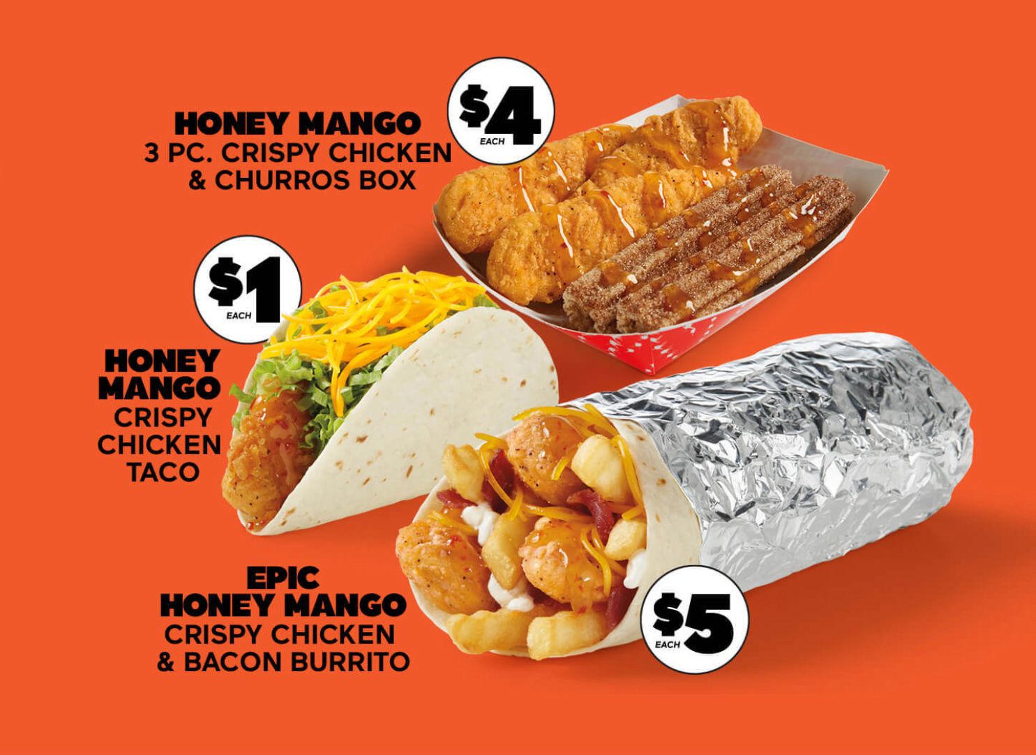 New Honey Mango Crispy Chicken Menu Arrives at Del Taco for a Limited ...