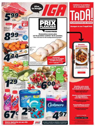 IGA (QC) Flyer January 14 to 20