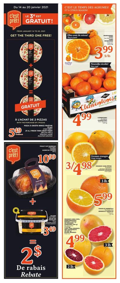 Coop IGA Flyer January 14 to 20