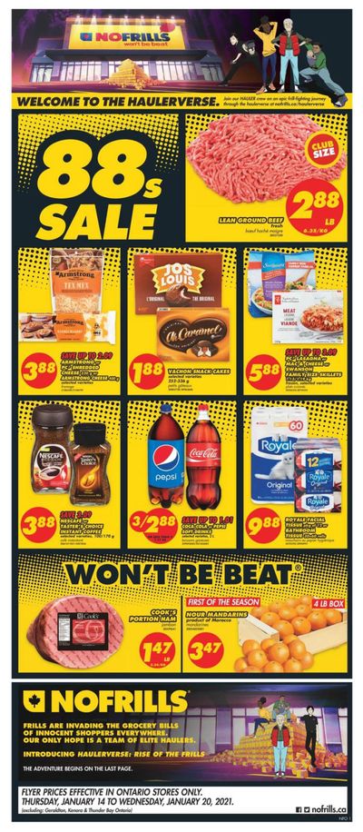 No Frills (ON) Flyer January 14 to 20
