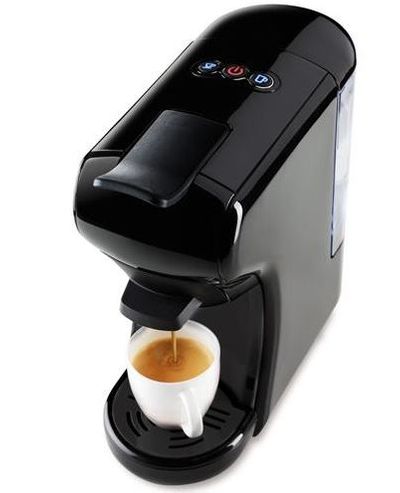 Frigidaire Multi-Pod Coffee Maker with Nespresso Compatibility - Black (ECMN103BLACK) For $89.00 At Visions Electronics Canada