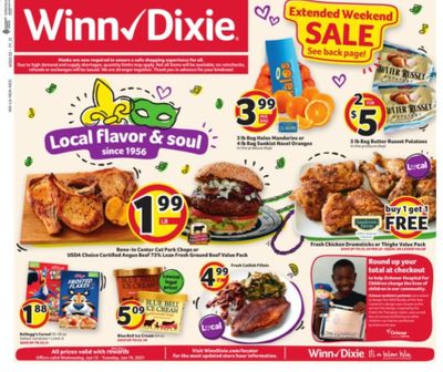 Winn Dixie (AL, FL, GA, LA, MS) Weekly Ad Flyer January 13 to January 19