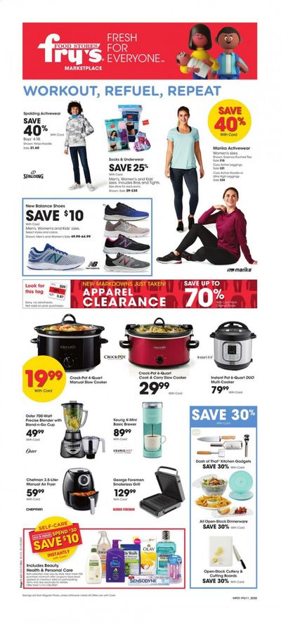 Fry’s (AZ) Weekly Ad Flyer January 13 to January 19