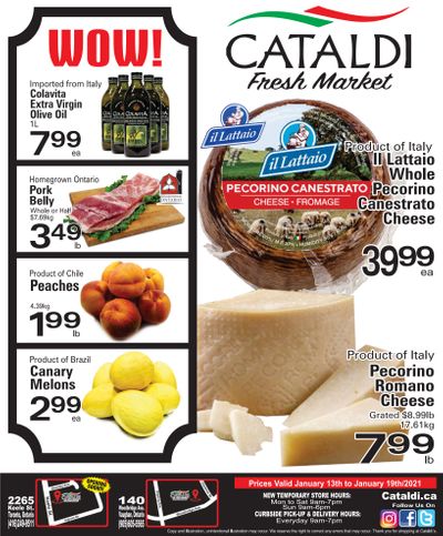 Cataldi Fresh Market Flyer January 13 to 19