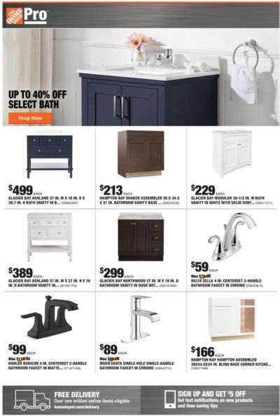 The Home Depot Weekly Ad Flyer January 11 to January 18