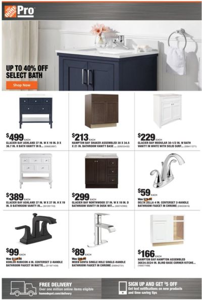 The Home Depot Weekly Ad Flyer January 11 to January 18 The Home Depot Weekly Ad Flyer January 11 to January 18