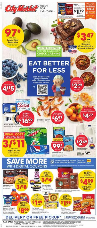 City Market (CO, NM, UT, WY) Weekly Ad Flyer January 13 to January 19