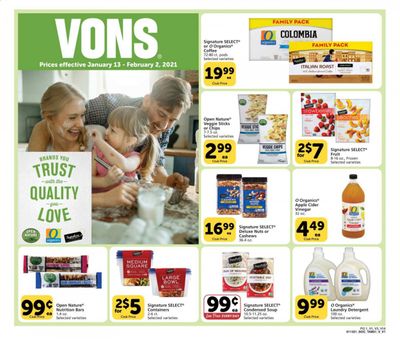 Vons (CA, NV) Weekly Ad Flyer January 13 to February 2