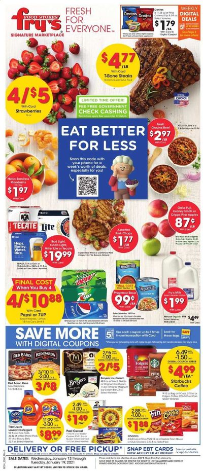 Fry’s (AZ) Weekly Ad Flyer January 13 to January 19