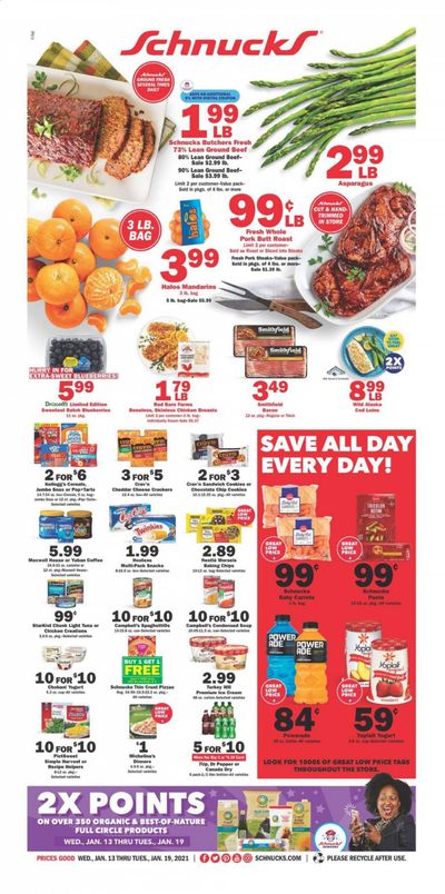 Schnucks (IA, IL, IN, MO, WI) Weekly Ad Flyer January 13 to January 19