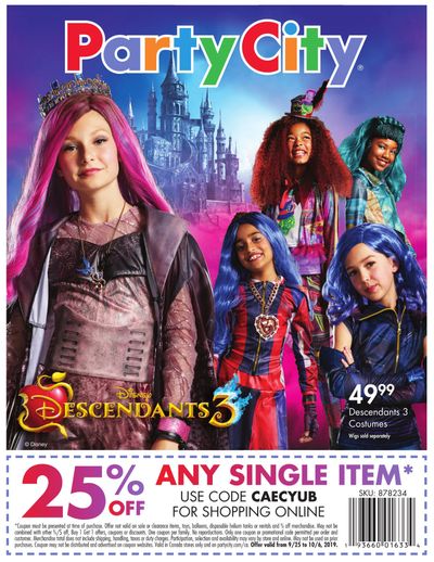 Party City Flyer September 25 to October 6