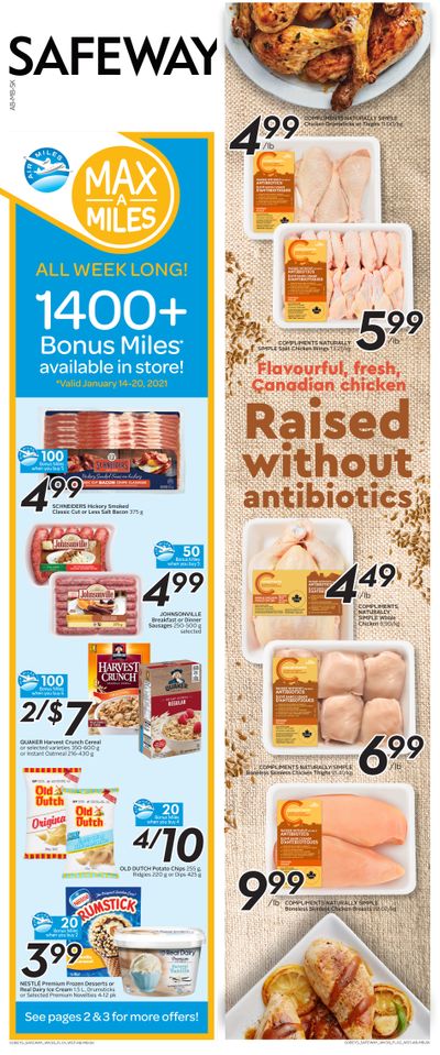 Safeway (AB) Flyer January 14 to 20