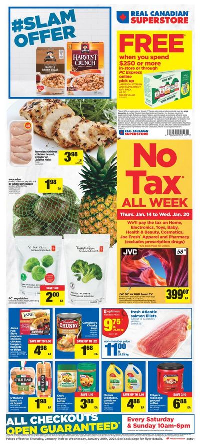 Real Canadian Superstore (ON) Flyer January 14 to 20