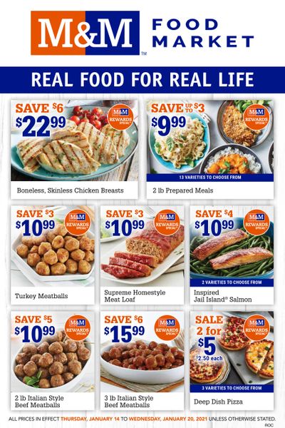 M&M Food Market (SK, MB, NS, NB) Flyer January 14 to 20