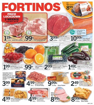 Fortinos Flyer January 14 to 20