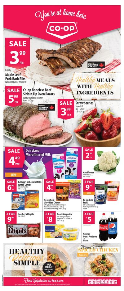 Co-op (West) Food Store Flyer January 14 to 20