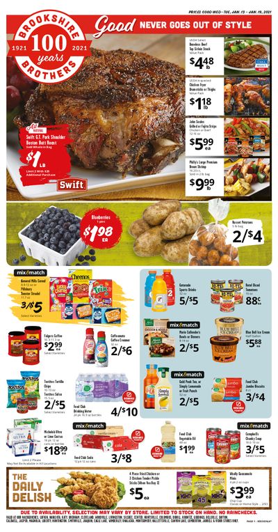 Brookshire Brothers Weekly Ad Flyer January 13 to January 19, 2021