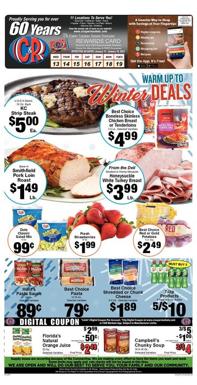 C&R Market Weekly Ad Flyer January 13 to January 19, 2021