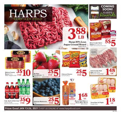 Harps Food Stores Weekly Ad Flyer January 13 to January 26, 2021