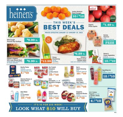 Heinen's Weekly Ad Flyer January 13 to January 19, 2021